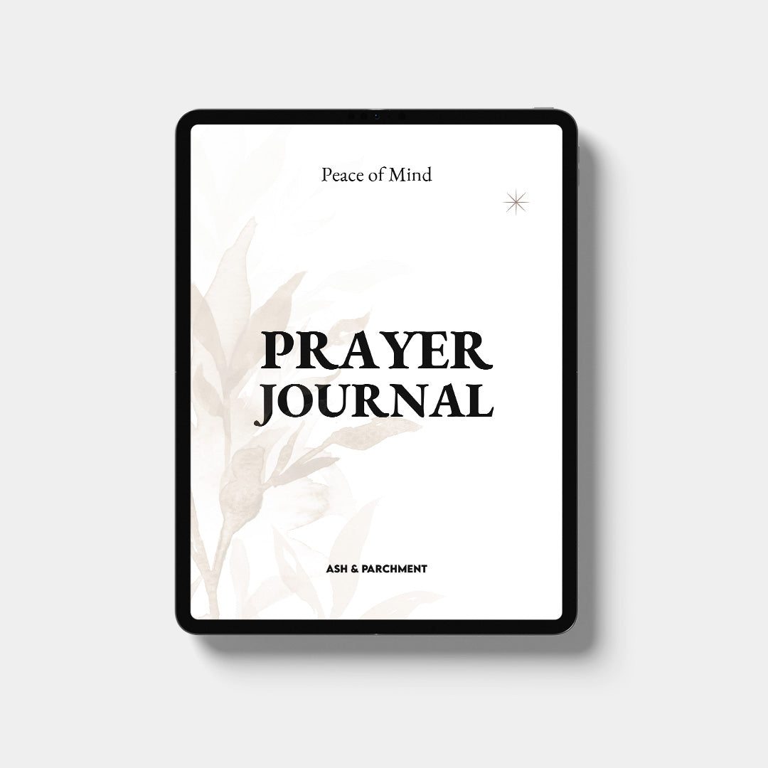Prayer Journal - Digital Download