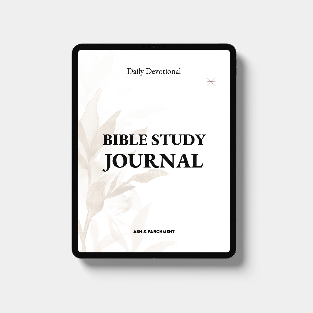 Bible Study Journal - Digital Download