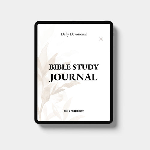 Bible Study Journal - Digital Download