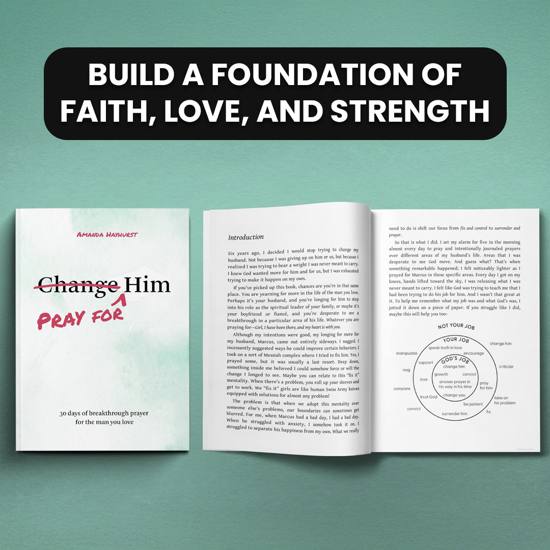Pray For Him: 30 Days Of Breakthrough Prayer For The Man You Love
