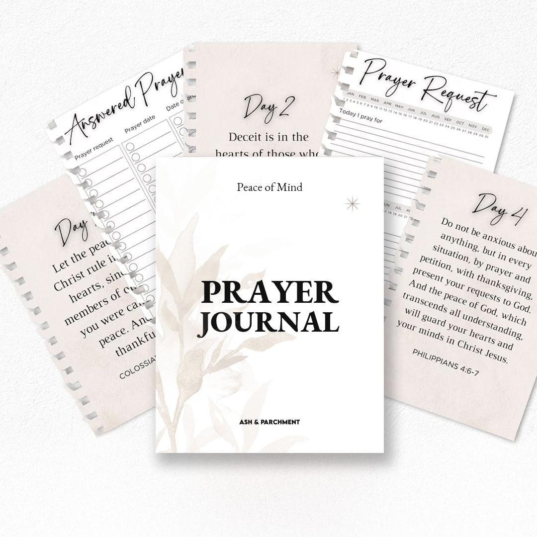 Prayer Journal - Digital Download