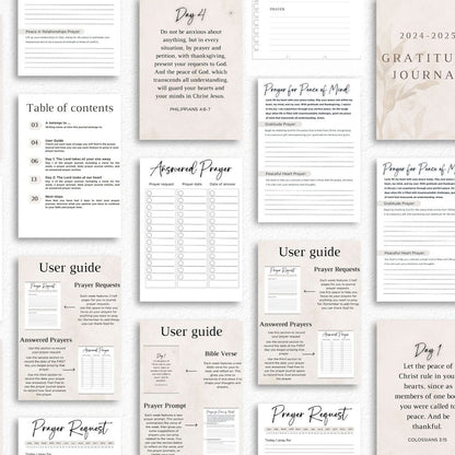 Prayer Journal - Digital Download